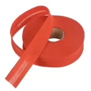 1 Inch Single Fold Bias Tape Polyester for Sewing(Red 25 Yards)