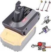 V6 Adapter for Dyson Convert for DeWalt 18V 20V Battery to V6 Vacuum Cleaner