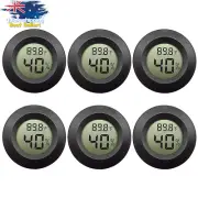 6-Pack Digital Hygrometer Thermometer LCD Humidity Meter for Home Greenhouse