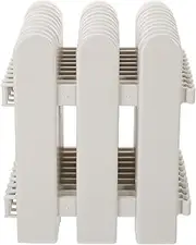 Milisten 10 Pcs White Decorative Fence Panels Garden Barrier for Tall Picket Fence Garden Edging