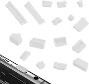 Anti Dust Plug - PC Interface Stopper - 16PCS Dust Plugs Covers, Soft Silicone Computer Port Anti Dust Plugs, Dust Covers Stoppers for Computer PC Laptop Port, RJ45 USB Audio Type C Plugs