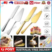 2Pcs Stainless Steel Cake Knife and Server Set for Wedding Birthday Anniversary