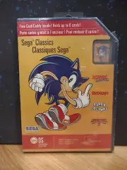 Palm PDA PalmPak Sega Classics Sonic, Shinobi, Super Columns, Shining Force II