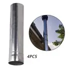 Portable Stoves Pipe Outdoor Flue Extension Tube Chimney for Furnace Burner