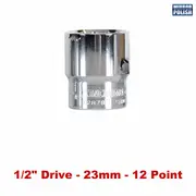 Kincrome K2875 - Socket 1/2" Drive 23mm Mirror Polish