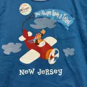New Pocket Pals Organic Cotton Youth Shirt New Jersey Monkey Airlaine Kidcore