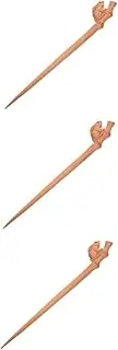Ipetboom Pcs Vintage Chinese Hair Chopstick Rabbit Hair Hairpin for Women's Elegant Chignon Clip
