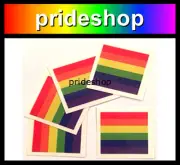 Rainbow Flag Tattoo Temporary Gay Lesbian Pride Packet of 5 Aussie Seller #1055