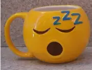 Coffee Mug EMOJI CBA Could Be Asleep NEW 18.6 ounce cup with gift box