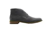 Mens Zasel Sage Boots Grey Light Purple Casual Suede Dress Casual Shoes Lace Up