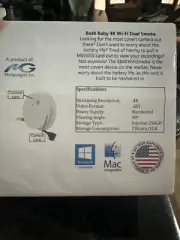 Fire Detector Spy Cameras