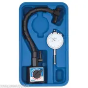 Fowler Dial Indicator Gauge with Flexible Arm and Magnetic Base 2 1/4" dial