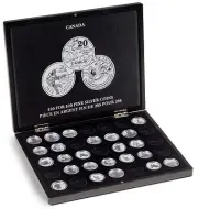 Canada Fine Silver Coin Presentation Box $20 Royal Canadian Mint Perth 1/4 Oz US