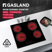 GASLAND chef 60cm Ceramic Cooktop 4 Cooking Zone Touch Control Glass Electric Cooktops Hob
