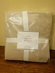 NATURAL LINEN DAYBED COVER TWIN POTTERY BARN 100% LINEN