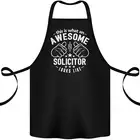 An Awesome Solicitor Looks Like Cotton Apron 100% Organic