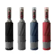10 Ribs Automatic Umbrella Sunshade Rain Umbrella Car Travel for Men Business