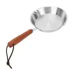 WIK (6.3 Inch)Stainless Steel Frying Pan Non Stick Egg Pan Fry Pan For