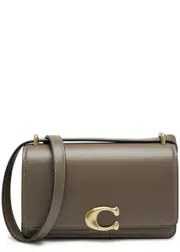 Coach Bandit Leather Cross-body bag - Taupe ONE SIZE