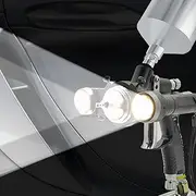 Paint Spray Gun LED Light (Built-in Battery) Universal Automotive Paint Gun Light Spray Paint Gun Lighting System White/Warm Two-Color Light