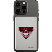 Cygnett AFL Magnetic Wireless 5K Power Bank (Essendon Bombers)