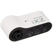 TASCAM Mic Instrument Interface for iPad iPhone iPod touch iXZ