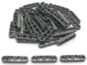 Lego 50 New Dark Bluish Gray Technics Liftarm Thin 1 x 4 Axle Holes Parts
