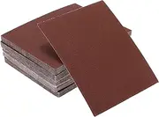 X AUTOHAUX Universal 4.49Inch x 5.51Inch 150 Grit Sanding Discs Hook & Loop Sanding Sheets Aluminum Oxide 50 Pcs
