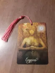 The Empress- Good Tarot Bookmark Oracle Card Art Deck Gift, Purified & Charged