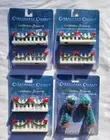 Cobblestone Corners Christmas Village Picket Fence Bushes Topiary Windham Height