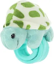 SUPVOX Plush Animal Slap Bracelet Cartoon Turtle Design Comfortable Wearable Wristband for Parties Events Lightweight Stuffed Slap Bracelet Decor