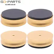 44x15mm Solid Aluminum Speaker AMP Isolation Stand Feet Pad Damper Cone Golden