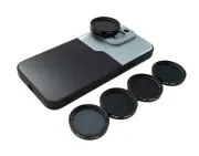 SYSTEM-S ND Filter Set 37 MM Neutral Density With Thread Case and Bag for