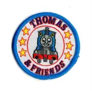 THOMAS THE TANK ENGINE BLUE Sew on Patch Embroidered Badge Cartoon Train TV PT8