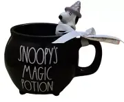 RAE DUNN Peanuts Snoopy Magic Cauldron Mug - SNOOPY’S MAGIC POTION