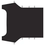 1969-70 Mustang Sportsroof (Fastback); OE Replacement Headliner; (for: Ford)
