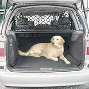 Car Pet Safety Pet Net Barrier Net, Adjustable Car Pet Barrier Safety Net for Dogs, Vehicle Universal Mesh Fence Safety Barrier Durable Travel Blocks Dogs for Van SUV Truck Car (Net)