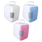 4L Mini Fridge Cooling Warming Low Noise Single Door Portable Small Refrigera BU