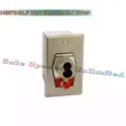 MMTC - HBFS-SLF Interior Open-Close S Format Key Switch Stop Button Flush Mount