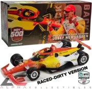 GREENLIGHT 11258 1:18 2024 #2 JOSEF NEWGARDEN (SHELL) INDY 500 WINNER DIRTY