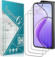 [Slanku] [3 Pack] Screen Protector for Google Pixel 9 Pro Fold, 9H Hardness Tempered Glass, Case Friendly, NO Bubbles, Easy Install, Anti Scratch