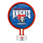 Newcastle Knights NRL Team Light Up Neon Bar Sign