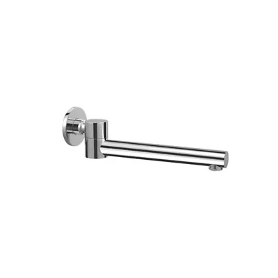 New Nero Tapware Dolce Wall Mounted Swivel Bath Spout Chrome NR202CH