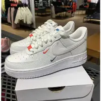 在飛比找蝦皮購物優惠-Nike Air Force 1 彩色雙勾 邁阿密 刺繡 白