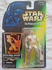 STAR WARS The Power of the Force Hoth Rebel Soldier with Survival backpack
