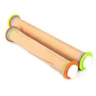 2-Piece Rolling Pin Adjustable Christmas Rolling Pin Scale Rolling Dough2061