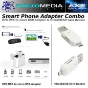 FlashDEPOT- Phone Multi Adapter Kit- Card Reader & USB OTG Adapter-USB Devices