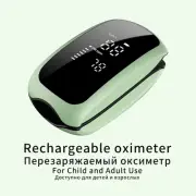 Recharge Finger Pulse Oximeter Spo2 Blood Oxygen Saturation Monitor with Rate Me