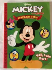 Disney Mickey & Friends Coloring & Activity Book ~Well Hello There