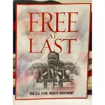 全新原文書～FREE AT LAST:THE U.S.CIVIL RIGHTS MOVEMENT